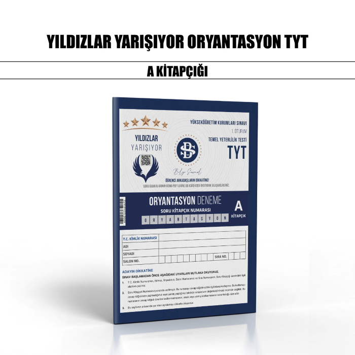 YILDIZLAR YRŞYR TYT ORYANTASYON SNV 1-A - 24-25